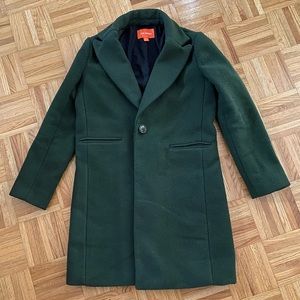 Joe Fresh Olive Green Fall Coat size Medium